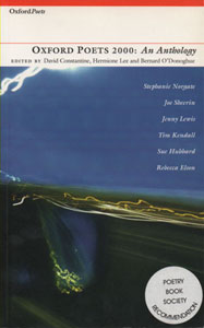 Sue Hubbard Poet Oxford Poets 2000